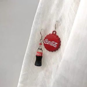 Coca Cola earrings